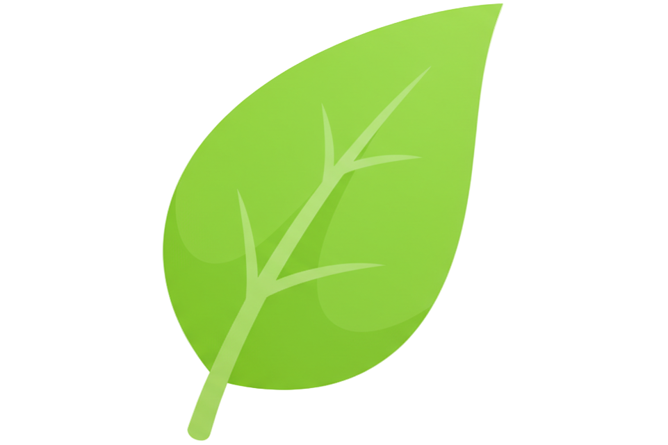 groen blaadje emoji png