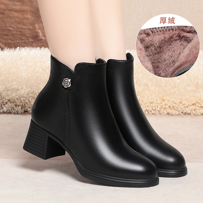 Avelora™ | Cowboy Ankle Boots