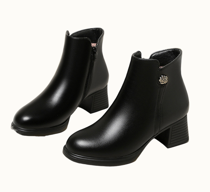 Avelora™ | Cowboy Ankle Boots