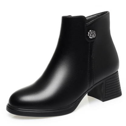 Avelora™ | Cowboy Ankle Boots